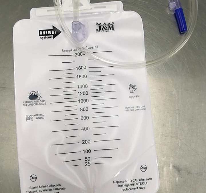 One Way Urine Bag